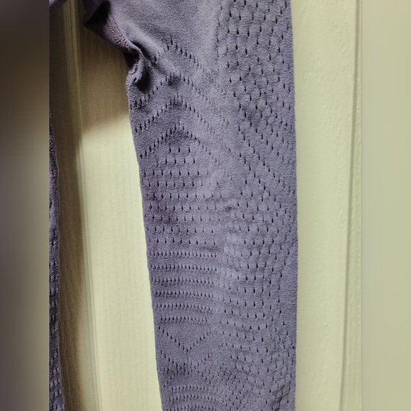 Free People FP Movement Self-Hem Ecology Leggings XS Purple FF-106 - Picture 12 of 12